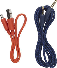 JBL Live 460NC Kabellos / Kabelgebunden Am Ohr Kopfhörer mit 50 Stunden Betriebszeit und Quick Charge Blau