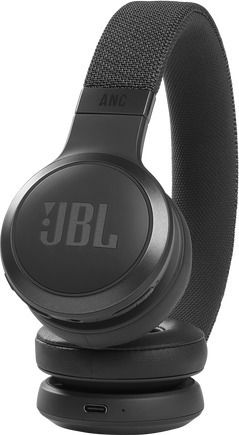 JBL Live 460NC Wireless / Wired On Ear Headphones with 50 hours of Operation and Quick Charge Black