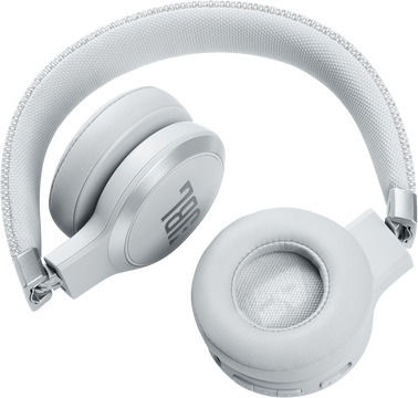 JBL Live 460NC Wireless Wired On Ear Headphones With 50 Hours Playing Time And Quick Charge White