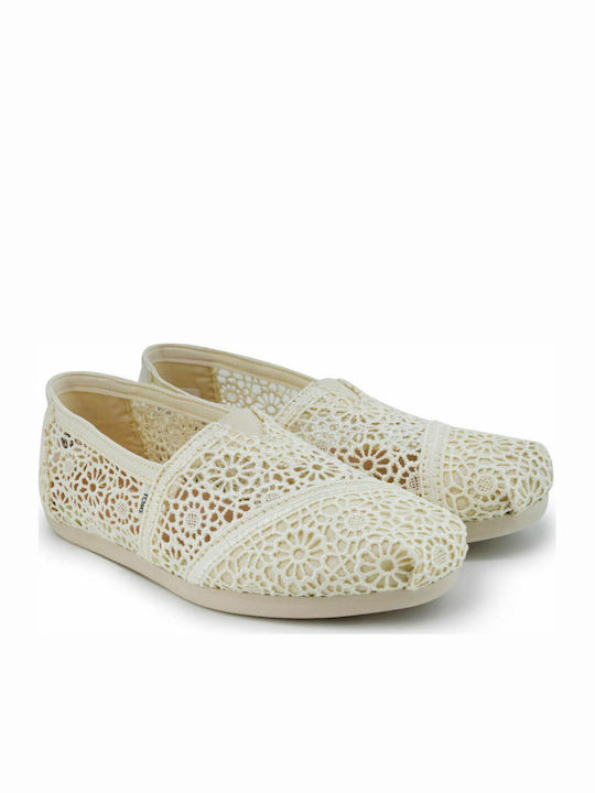 Alpargata MOROCCAN Women's Knitted Espadrilles Beige