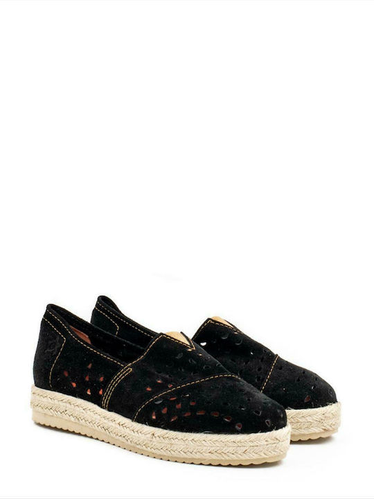 Women's Espadrilles Pyramis P21103/1108 Black BLACK