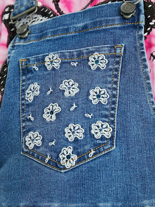 Kids' Shorts/Bermudas Playsuit Denim Jade Jumpsuit Blue
