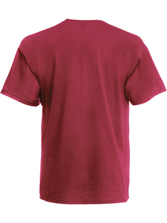 Fruit of the Loom T-shirt Burgundy