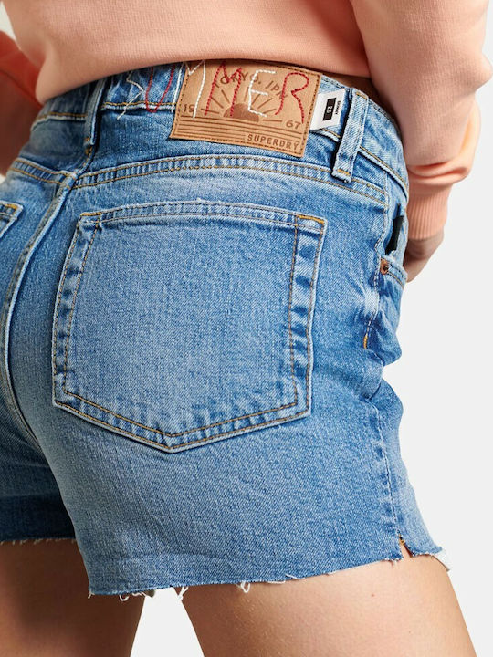 Skinny Hot Women's Jean Shorts Blue