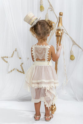 Carousel Baptism Outfit Ecru