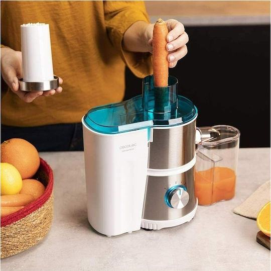Cecotec Juice & Fresh 400 Titan Entsafter 400W Silber