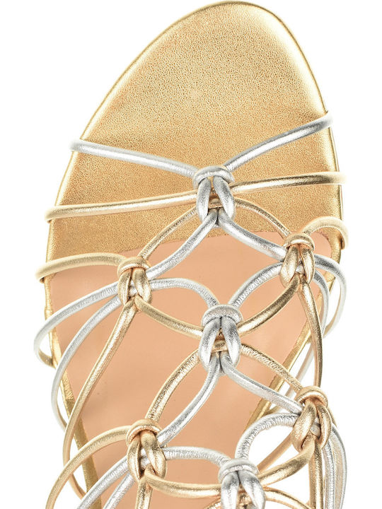 Werner Leather Women's Sandals Gold