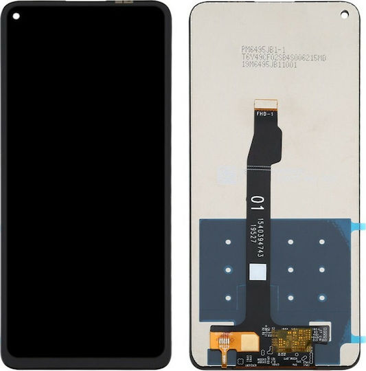 Οθόνη με Μηχανισμό Αφής για Huawei P40 Lite 5G (Μαύρο)