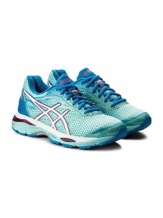 Gel-Cumulus 18 2A Γυναικεία Αθλητικά Παπούτσια Running Aqua Splash / White