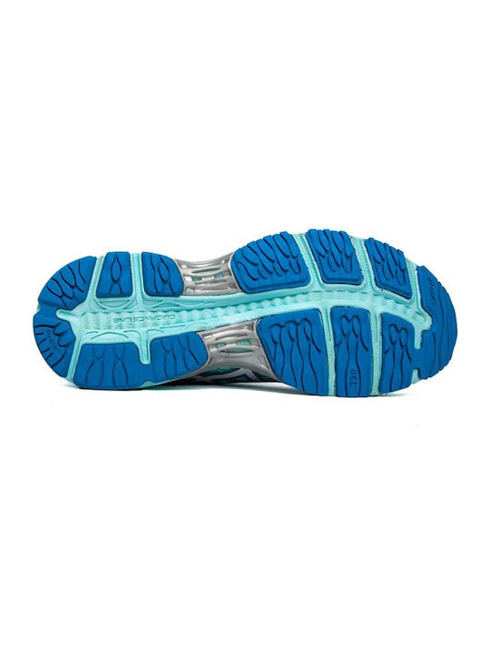 Gel-Cumulus 18 2A Γυναικεία Αθλητικά Παπούτσια Running Aqua Splash / White