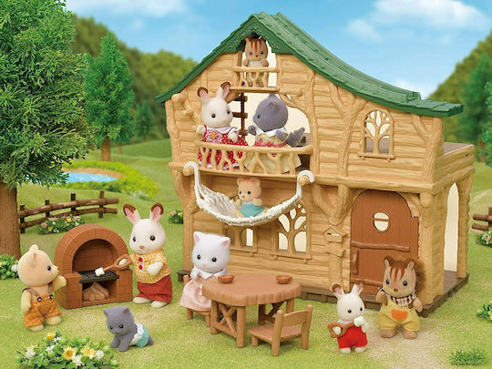Epoch Toys Lakeside Lodge Sylvanian Families για 3+ Ετών 27εκ.