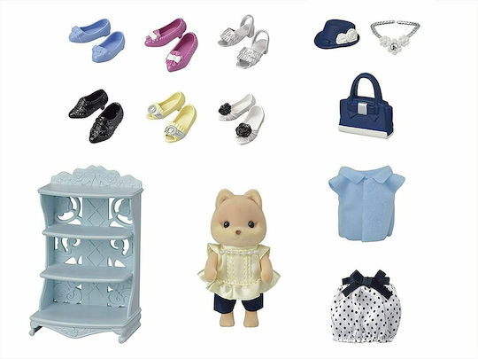 Epoch Toys Παιχνίδι Μινιατούρα Sylvanian Families Fashion Play Set Shoe Shop Collection για 3+ Ετών