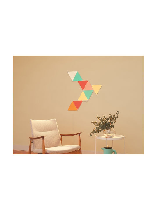 Nanoleaf Shapes Triangles Decorative Lamp Hexagon Multicolour 4pcs