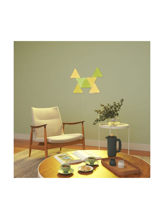 Nanoleaf Shapes Triangles Decorative Lamp Hexagon Multicolour 4pcs