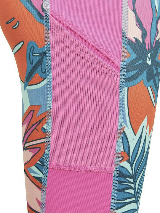 Kids Legging Sports Long Light Blue Aeroready