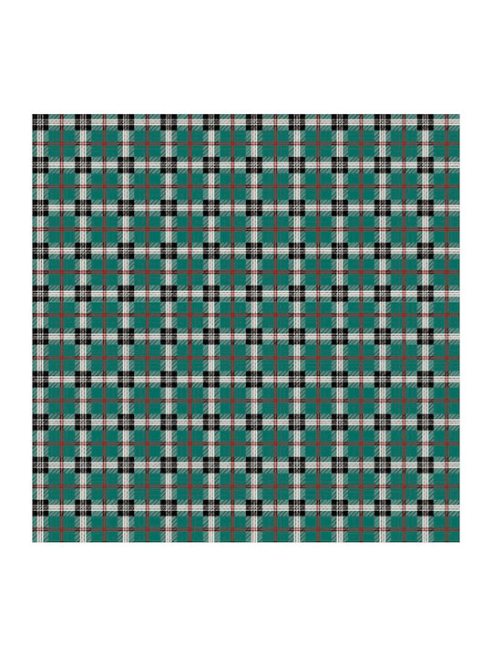 Lino Home Ράνερ Tartan 701 Pine 45x145εκ.