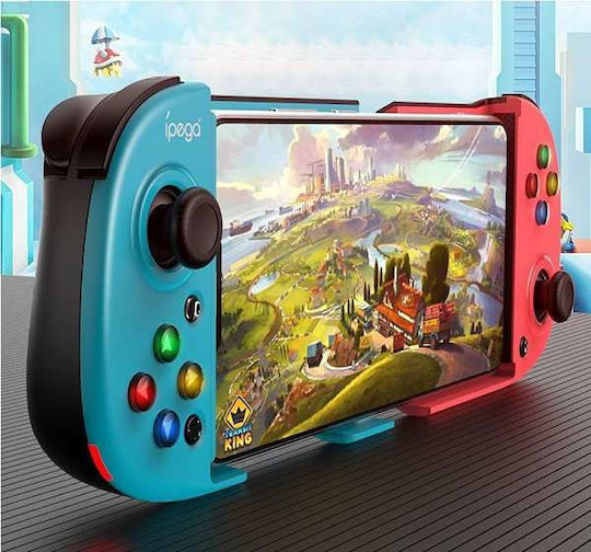 iPega 9217 Ασύρματο Gamepad για Android / iOS Blue-Red