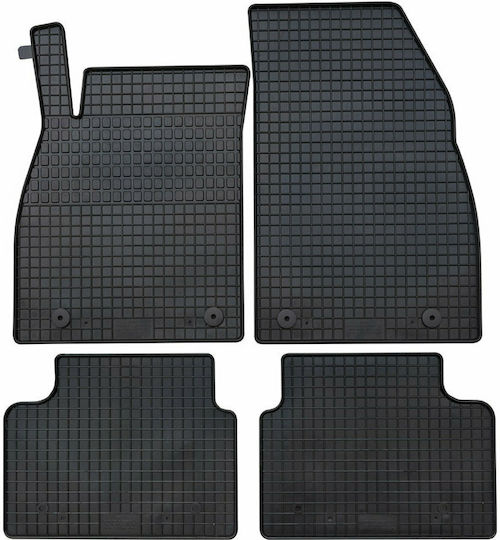 Petex Set of Front and Rear Mats 4pcs for Opel Insignia 2008-2017 Black