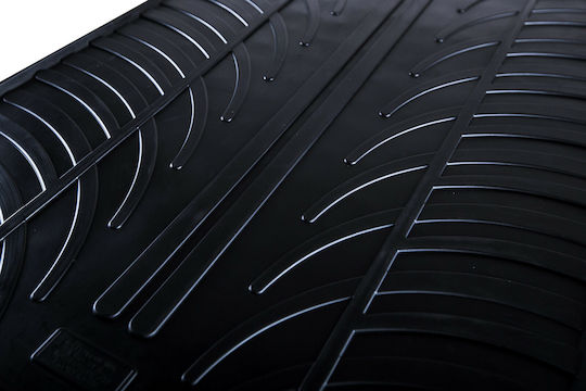 Gledring Set of Front and Rear Mats 4pcs for Ford C-Max 2010-2014 Black