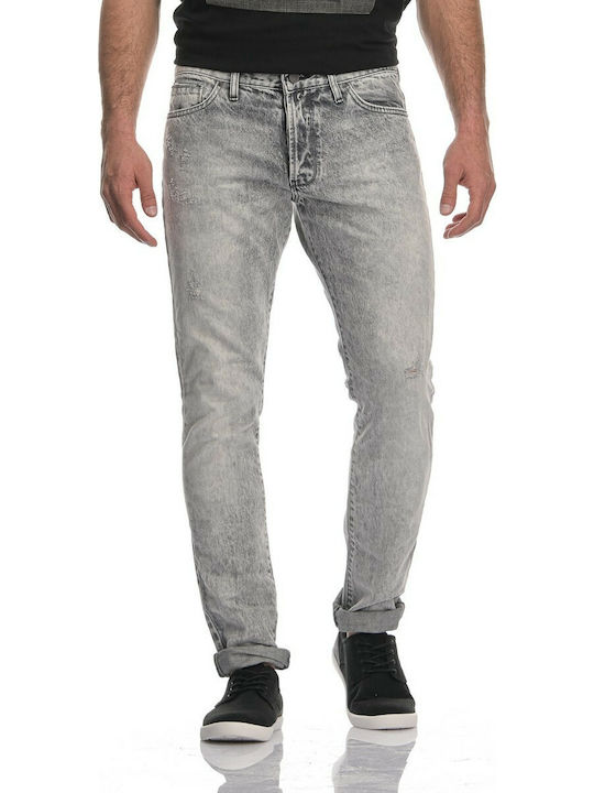 SALT&PEPPER - JEANS - DYLAN STRAIGHT GREY BARREL GREY