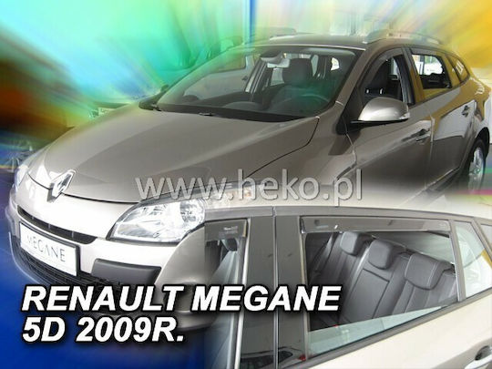 Heko Комплект Ветробрани Dark Fime за Renault Меган 4бр