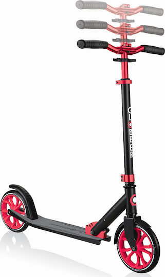 Globber Kids Scooter Foldable NL 205 2-Wheel for 8+ Years Red