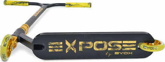 Byox Kids Scooter Stunt Expose 2-Wheel Freestyle for 10+ Years Gold