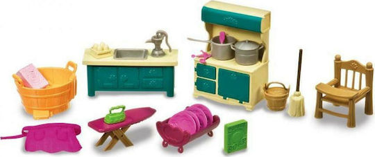Li'l Woodzeez Kitchenette & Housekeeping Set για 3+ Ετών