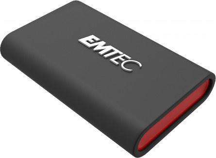 Emtec X210 Elite USB-C External 2.5" SSD 256GB Black