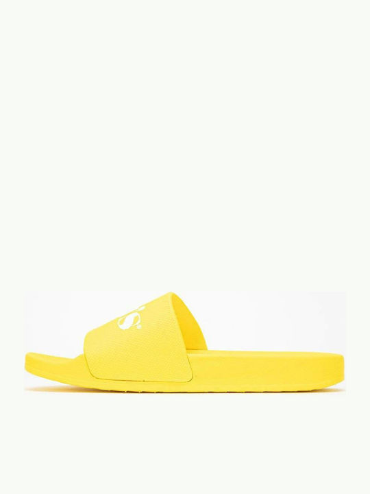 June Men's Slides Yellow