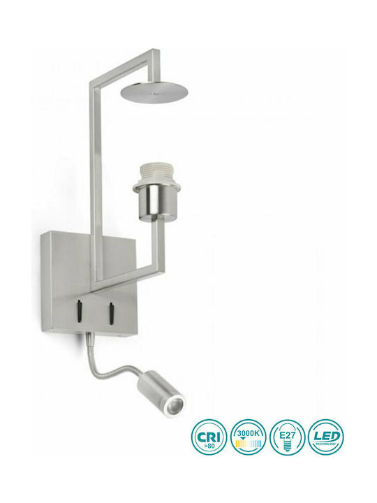 Faro Barcelona Lamp Wall White 19x28cm Faro Barcelona Lamp Wall White 19x28cm