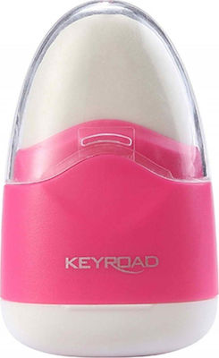 Keyroad Plastic Pencil Sharpener with Eraser (Μiscellaneous Colours)