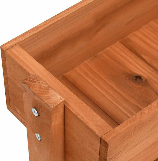 vidaXL Pflanzenständer Holz Braun 52cmx30cmx78cmcm.