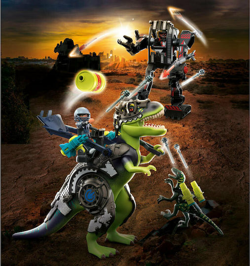 Playmobil Dino Rise T-Rex: Battle of the Giants for 5-10 years old