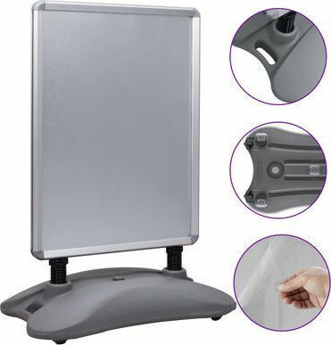 vidaXL Floor Sidewalk Stand L78xH113cm