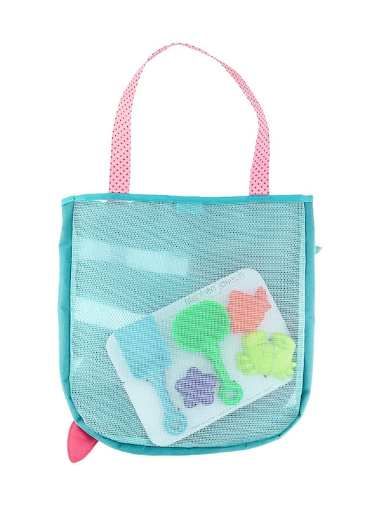 Stephen Joseph Beach Totes Mermaid Παιδική Τσάντα Θαλάσσης Γαλάζια 33x4x27εκ.