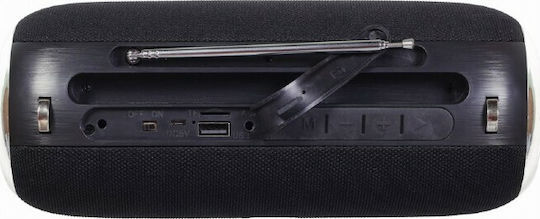 Gembird SPK-BT-17 Ηχείο Bluetooth 10W με Ραδιόφωνο και Διάρκεια Μπαταρίας έως 7 ώρες Μαύρο