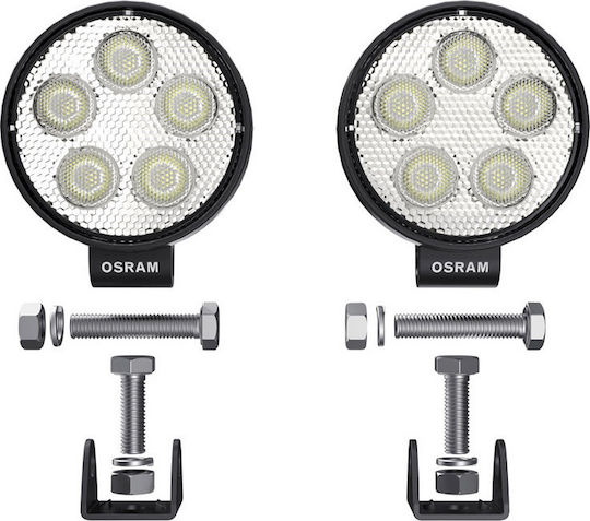Osram Round VX70-SP Round Headlights Car LED Universal 12V 20W 53cm 2pcs