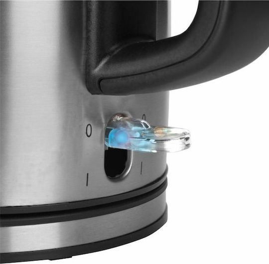 DictroLux Βραστήρας 1.8lt 2200W Ασημί