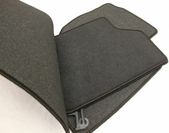 Petex Set of Front and Rear Mats 4pcs for Citroen C4 / DS4 2010+ Black