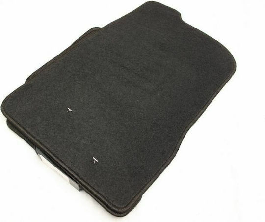 Petex Set of Front and Rear Mats 4pcs for Mitsubishi L200 2006 Black