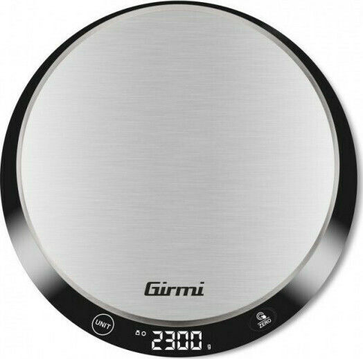 Girmi PS84 Ψηφιακή Ζυγαριά Κουζίνας με Κάδο έως 5kg Inox