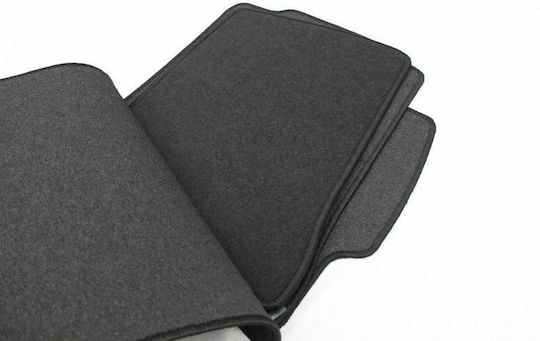 Petex Set of Front and Rear Mats 4pcs for Toyota Prius 2009-2012 Black