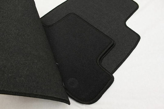 Petex Set of Front and Rear Mats 4pcs for Audi TT 1998-2006 Black