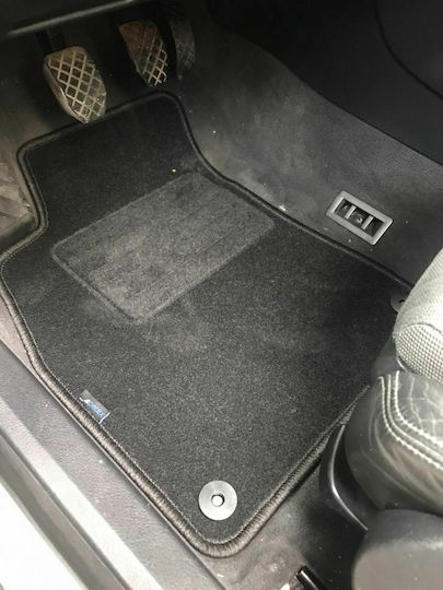 Petex Σετ Μπροστινά και Πίσω Πατάκια 4τμχ για Audi A4 2001-2007 Μαύρα