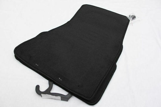 Petex Set of Front and Rear Mats 4pcs for BMW Series 7 2001-2008 Black
