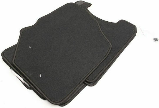 Petex Set of Front and Rear Mats 4pcs for Honda Jazz 2002-2008 Black