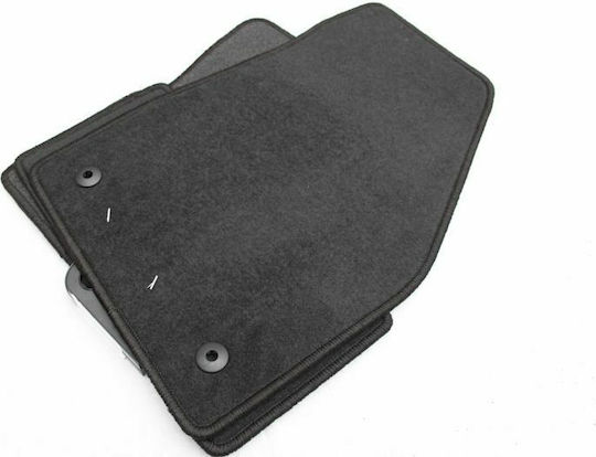 Petex Set of Front and Rear Mats 4pcs for Volvo C30 / S40 / V50 2004-2012 Black