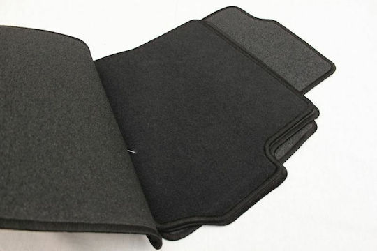 Petex Set of Front and Rear Mats 4pcs for Ford Fiesta / Fusion 2005-2008 Black