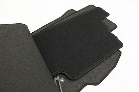 Petex Set of Front and Rear Mats 4pcs for Toyota Auris 2010-2012 Black